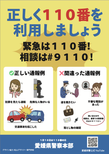 110番の日ポスター